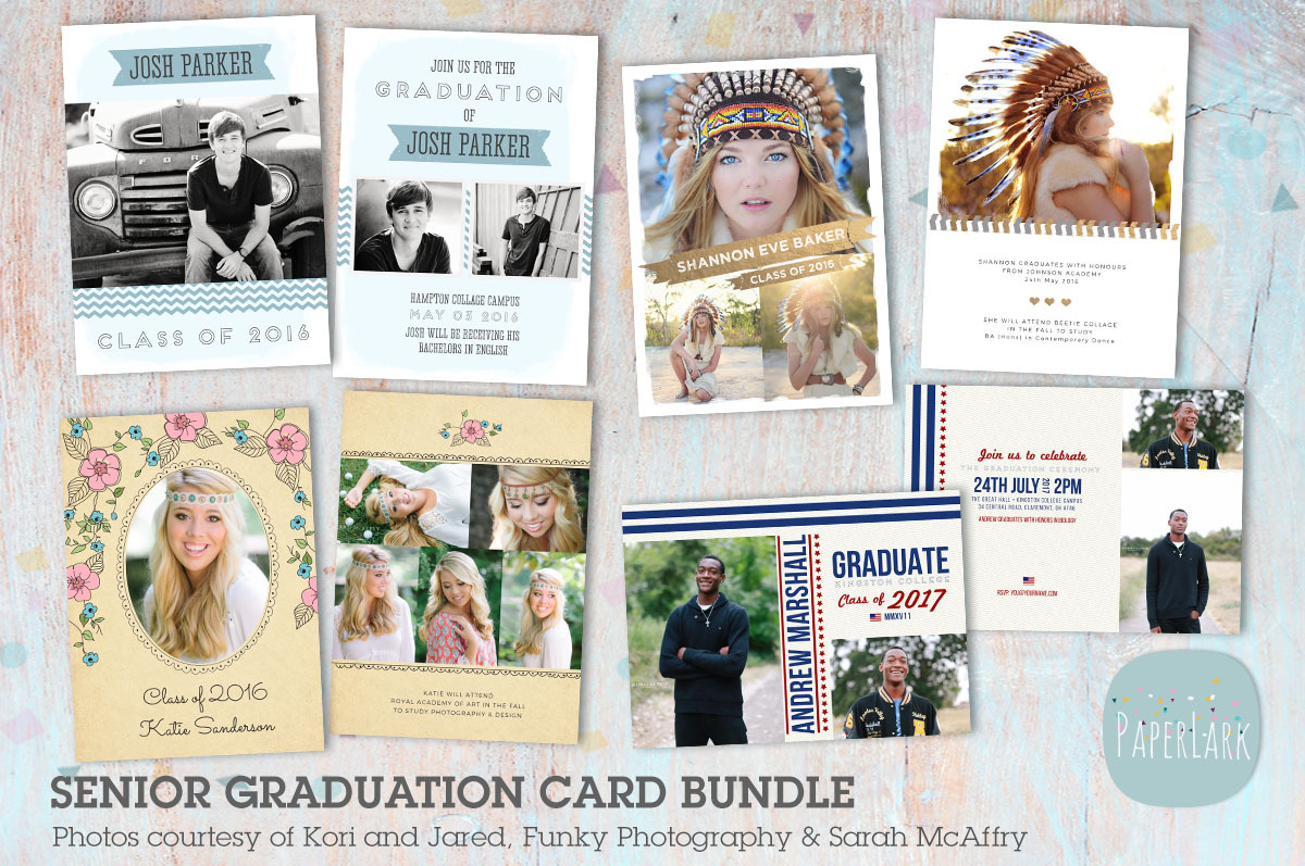 Ag005 Senior Graduation Card Bundle 