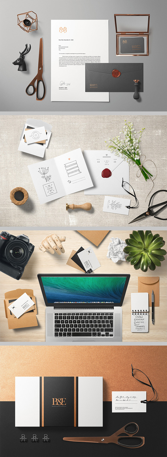 Download Branding Mockup Essentials Creative Photoshop Templates Creative Market