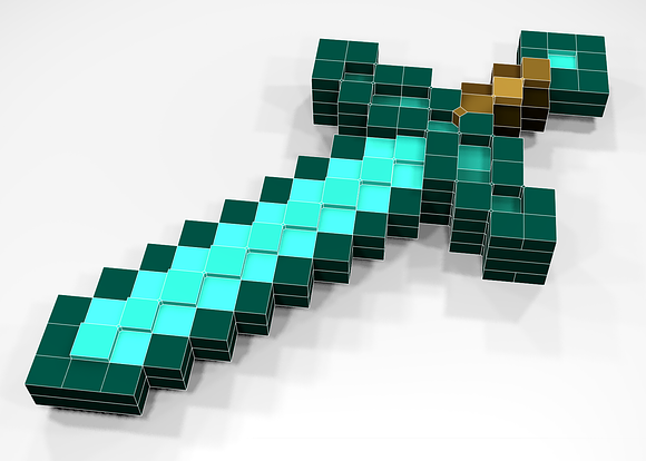 Diamond Sword Icon, Minecraft Iconpack