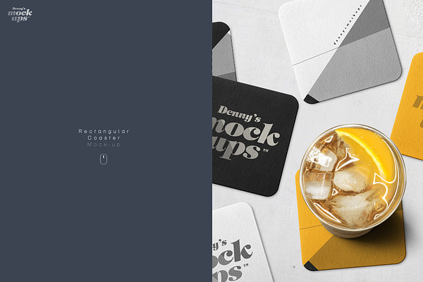 Download Square Coaster Mockup | Creative Photoshop Templates ...