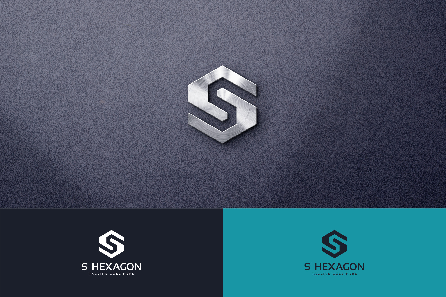 s-letter-hexagon-logo-creative-market