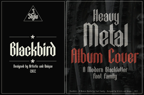 Hawlers Font Family + Extras  Blackletter Fonts ~ Creative Market