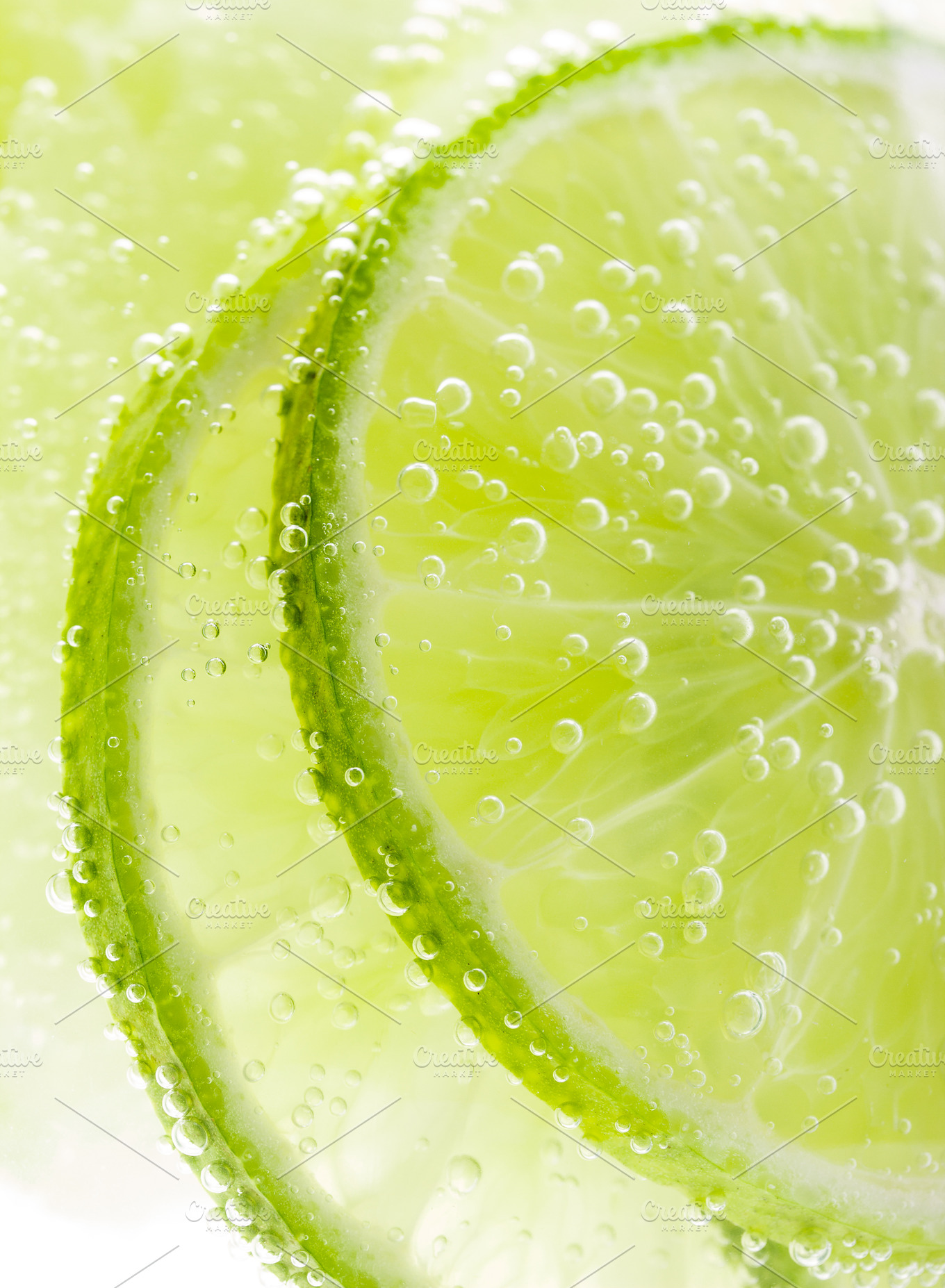 Background with fruit lime slices stock photo containing lime and fruit