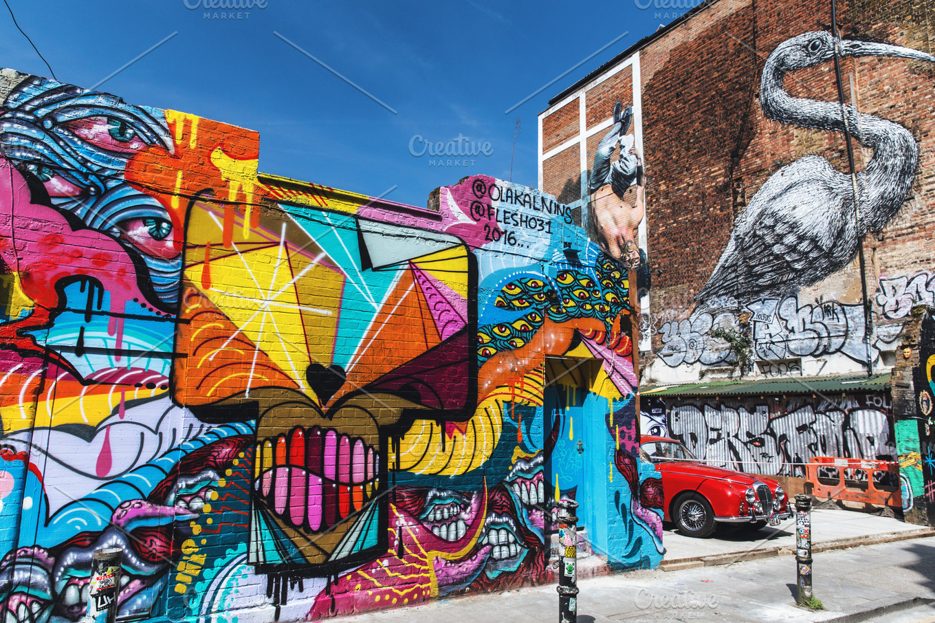 Street Art London Featuring Street Art And Street Art Architecture