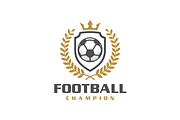 Football Logo | Creative Illustrator Templates ~ Creative Market