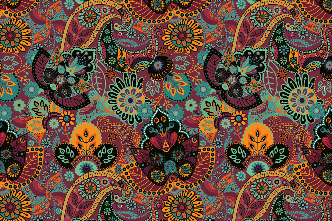 Seamless ethnic pattern | Graphic Patterns ~ Creative Market