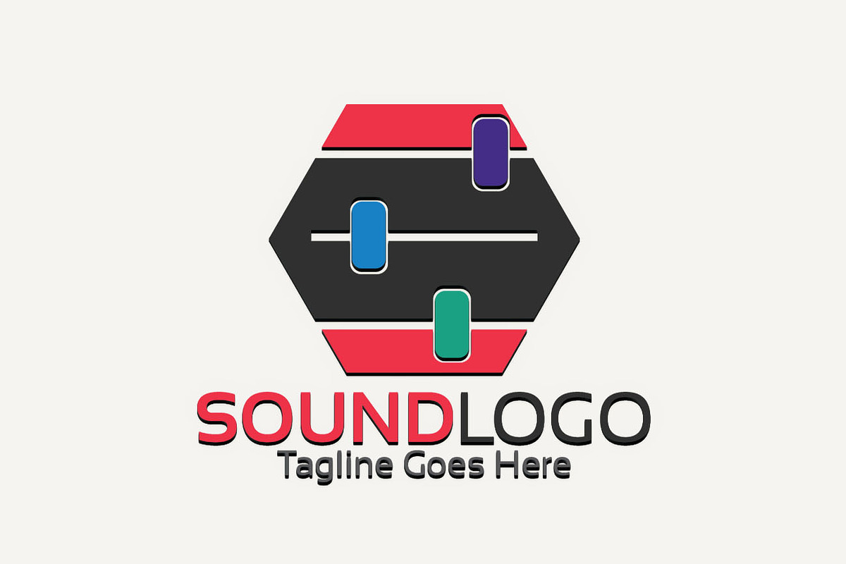 Sound Logo | Creative Illustrator Templates ~ Creative Market