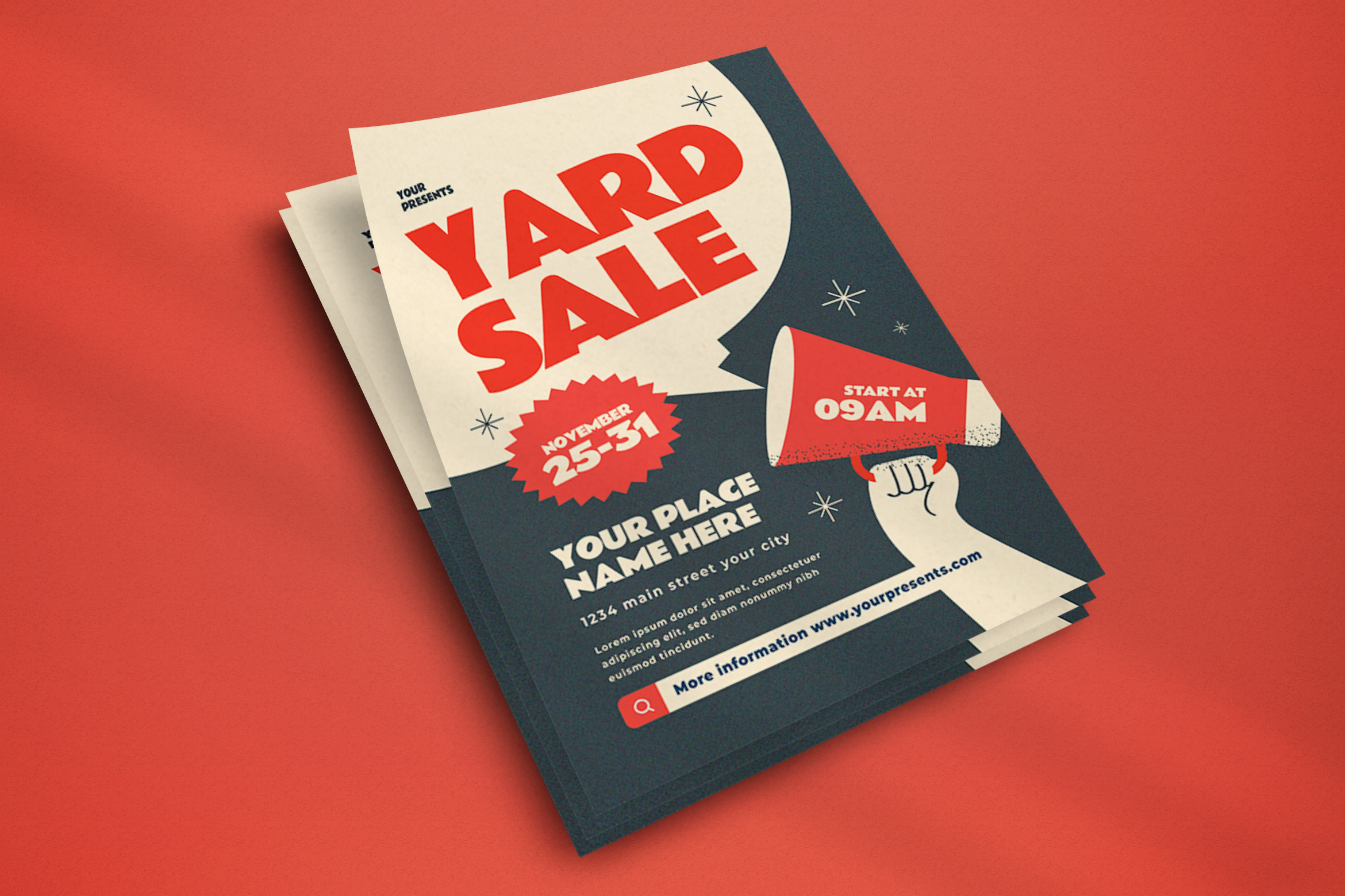 yard-sale-flyer-flyer-templates-creative-market