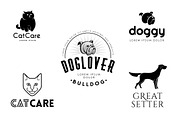 Pet Logo Templates Bundle | Illustrator Templates ~ Creative Market