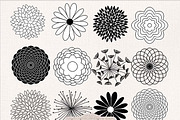 Vector clipart flower | Pre-Designed Illustrator Graphics ~ Creative Market