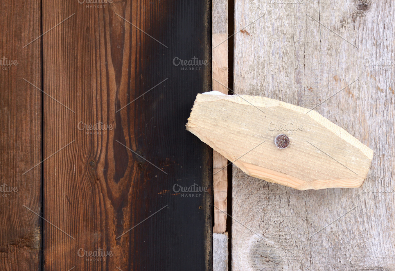 Wooden door latch Architecture Stock Photos Creative Market