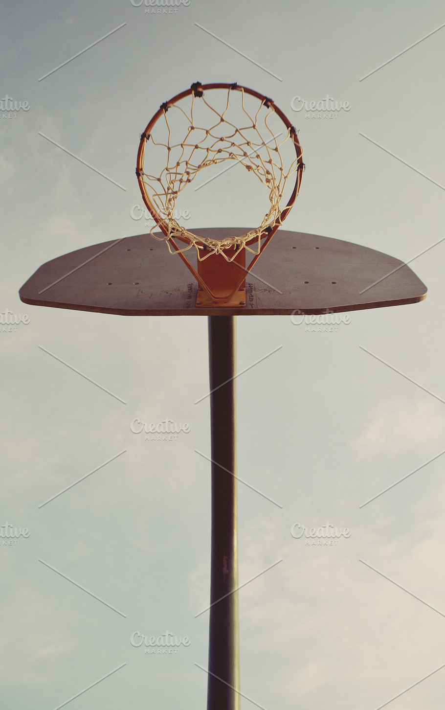 Hoop stock photo containing basketball and hoop | High-Quality Sports