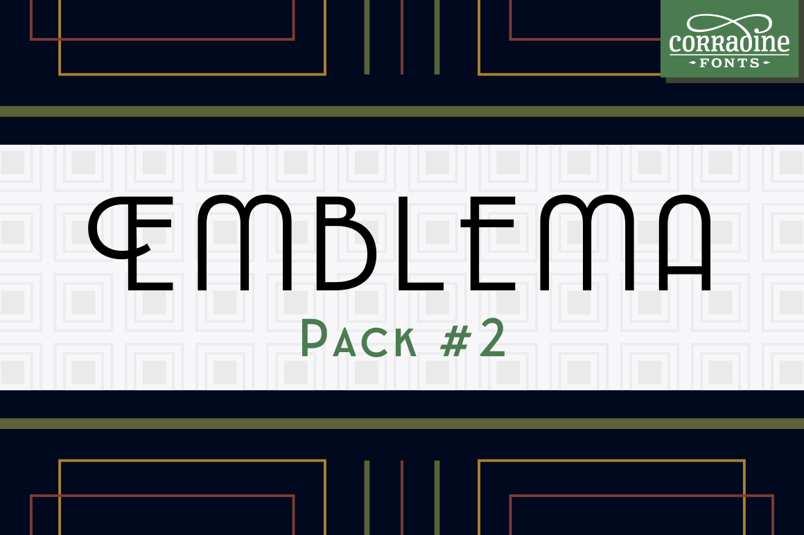 Download Emblema Font Pack #2 | Stunning Display Fonts ~ Creative ...