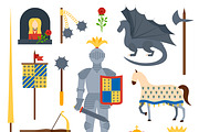 knight symbols vector illustration | Animal Illustrations ~ Creative Market