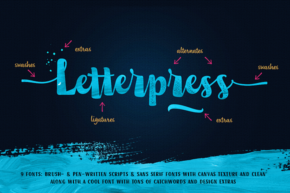 Nefelibata Font Collection  Handwriting Fonts ~ Creative Market