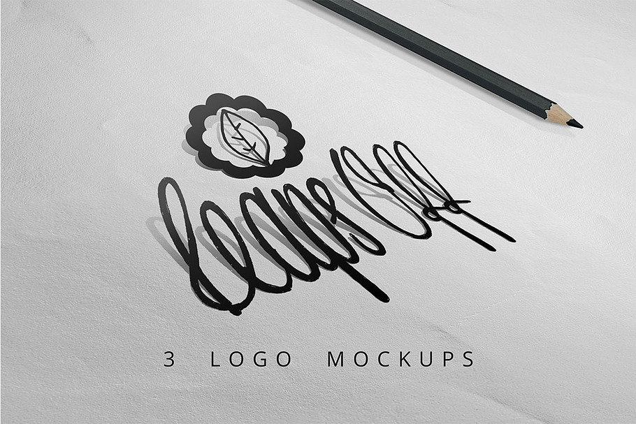 Download 5 Close Up Logo Mock Ups V 2 Creative Photoshop Templates Creative Market