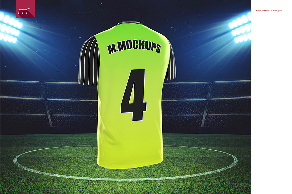 Football Jersey Mock Up Creative Photoshop Templates Creative Market