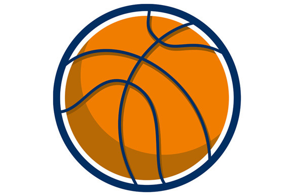 Basketball Ball Isolated Retro Pre Designed Illustrator Graphics Creative Market