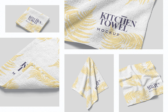 Kitchen Washcloth Mockup Graphic by designertale · Creative Fabrica