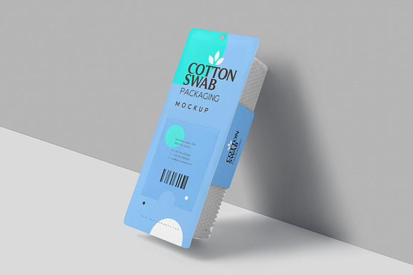 Free Cotton Swabs PSD Mockup – Free Mockup