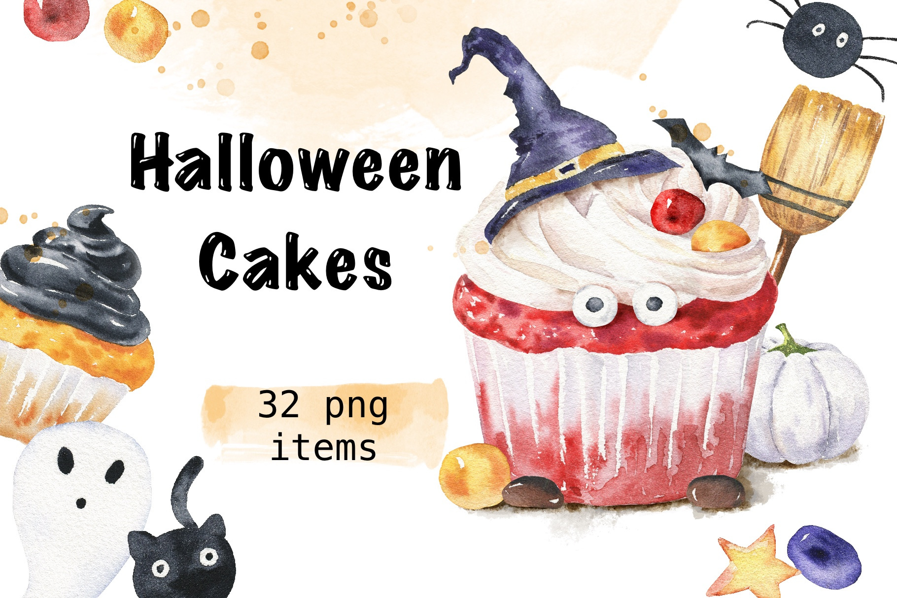 halloween-cakes-illustrations-creative-market