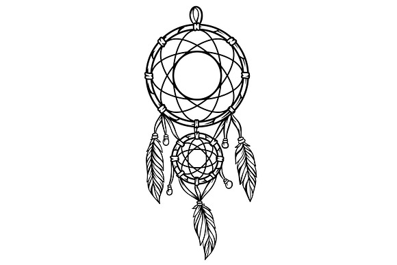 Dream Catcher Vector SVG Icon (2) - SVG Repo