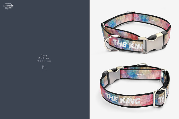 Dog Collar Mockup Creative Photoshop Templates Creative Market