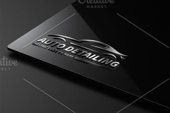 Auto Detailing Logo Template  Branding & Logo Templates ~ Creative Market