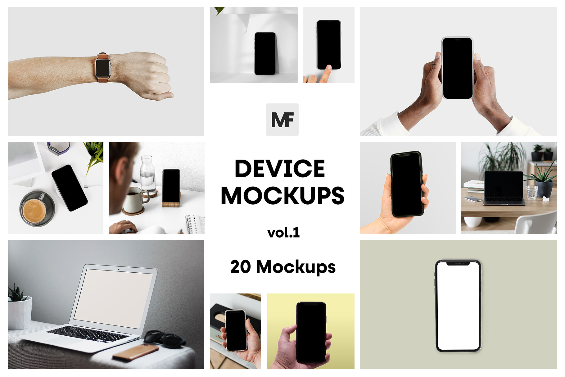 Electronic Device Mockups Vol01 | Creative Market