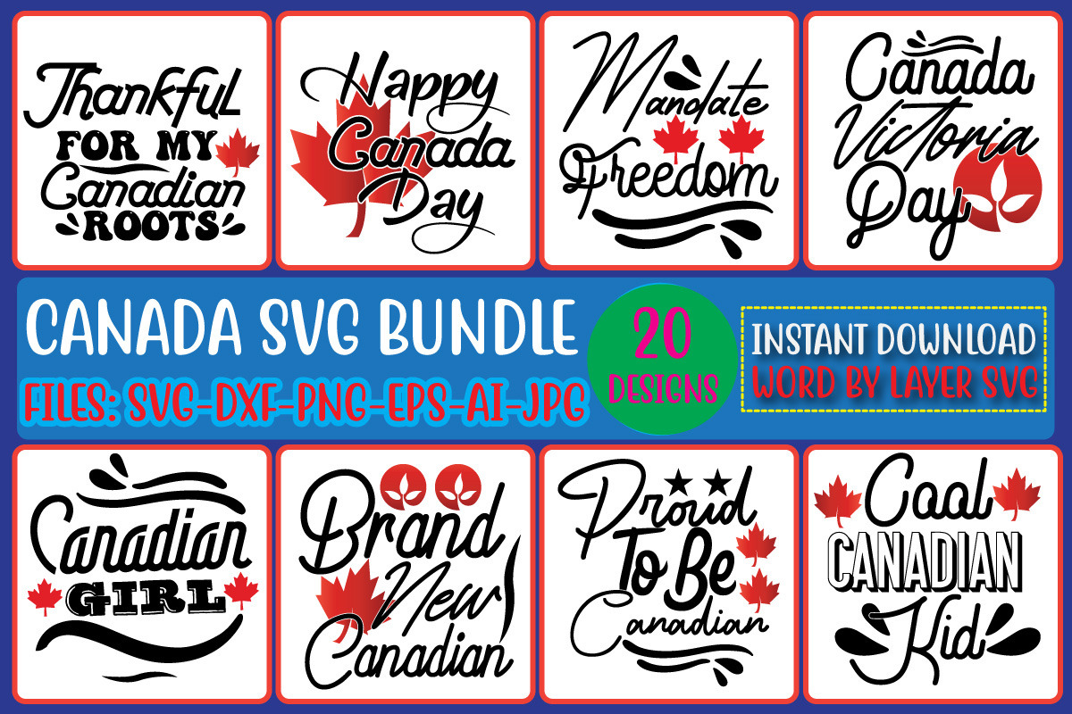 Canada SVG Bundle | Graphic Objects ~ Creative Market