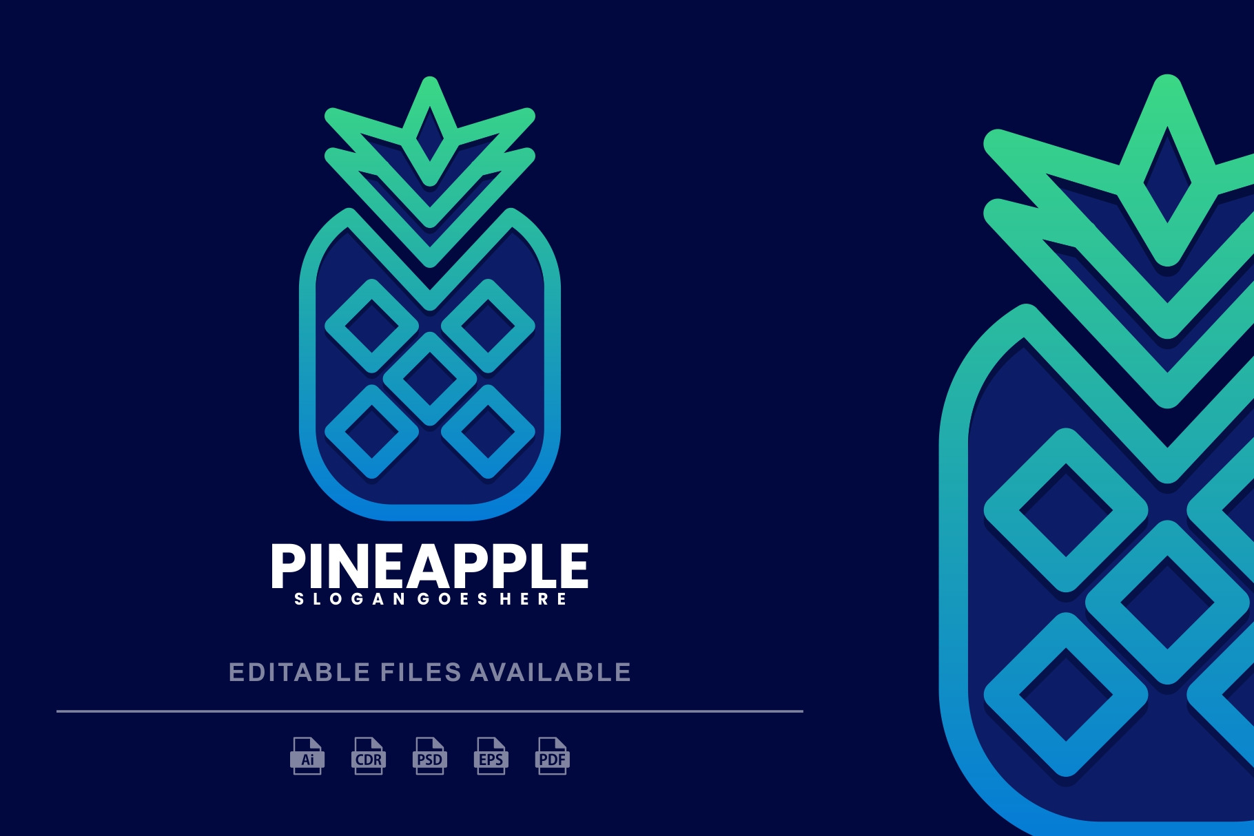 pineapple-logo-creative-market