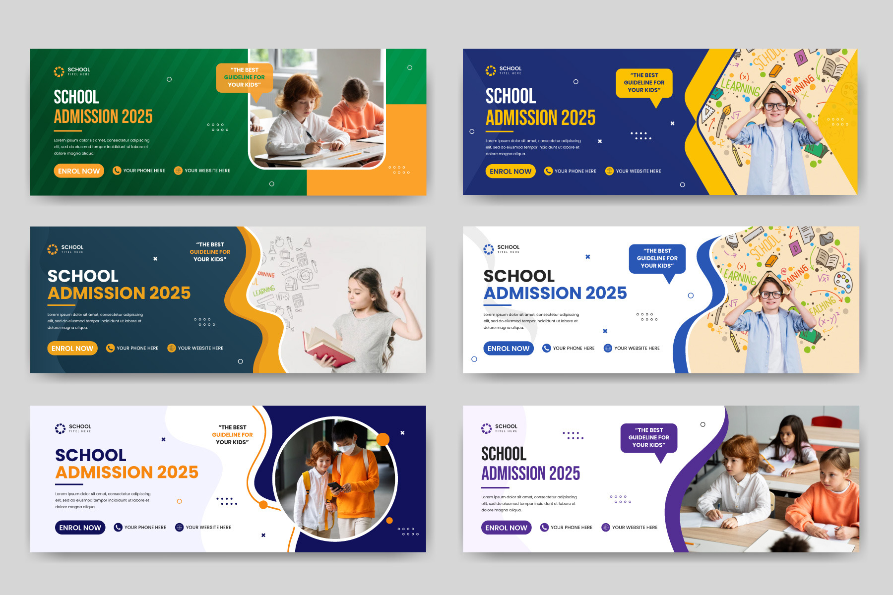 Education facebook cover template | Creative Market