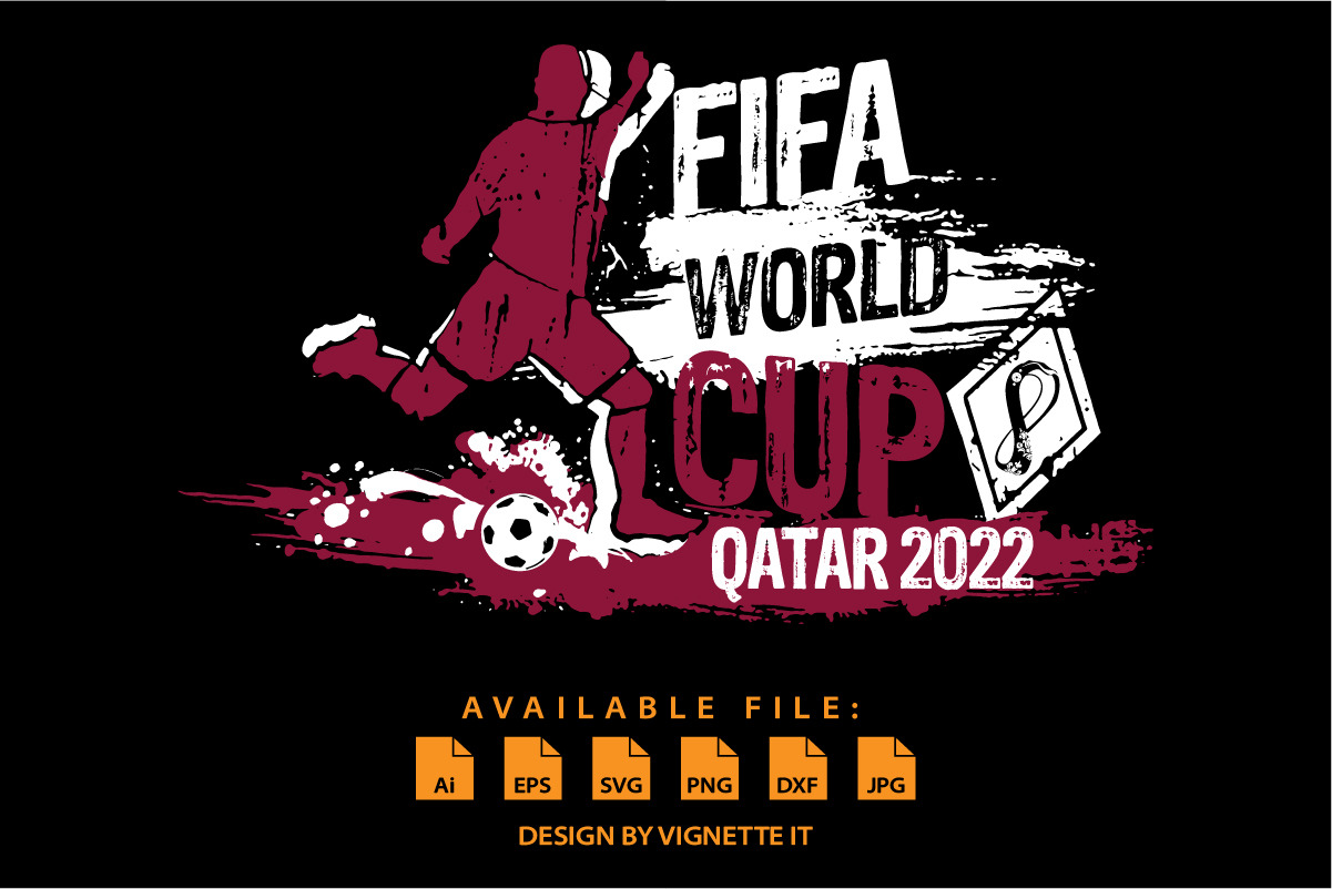 Fifa World Cup Vector Art PNG, 2022 Fifa World Cup Qatar Text, Fifa, Fifa  World Cup, Fifa 2022 PNG Image For Free Download in 2023