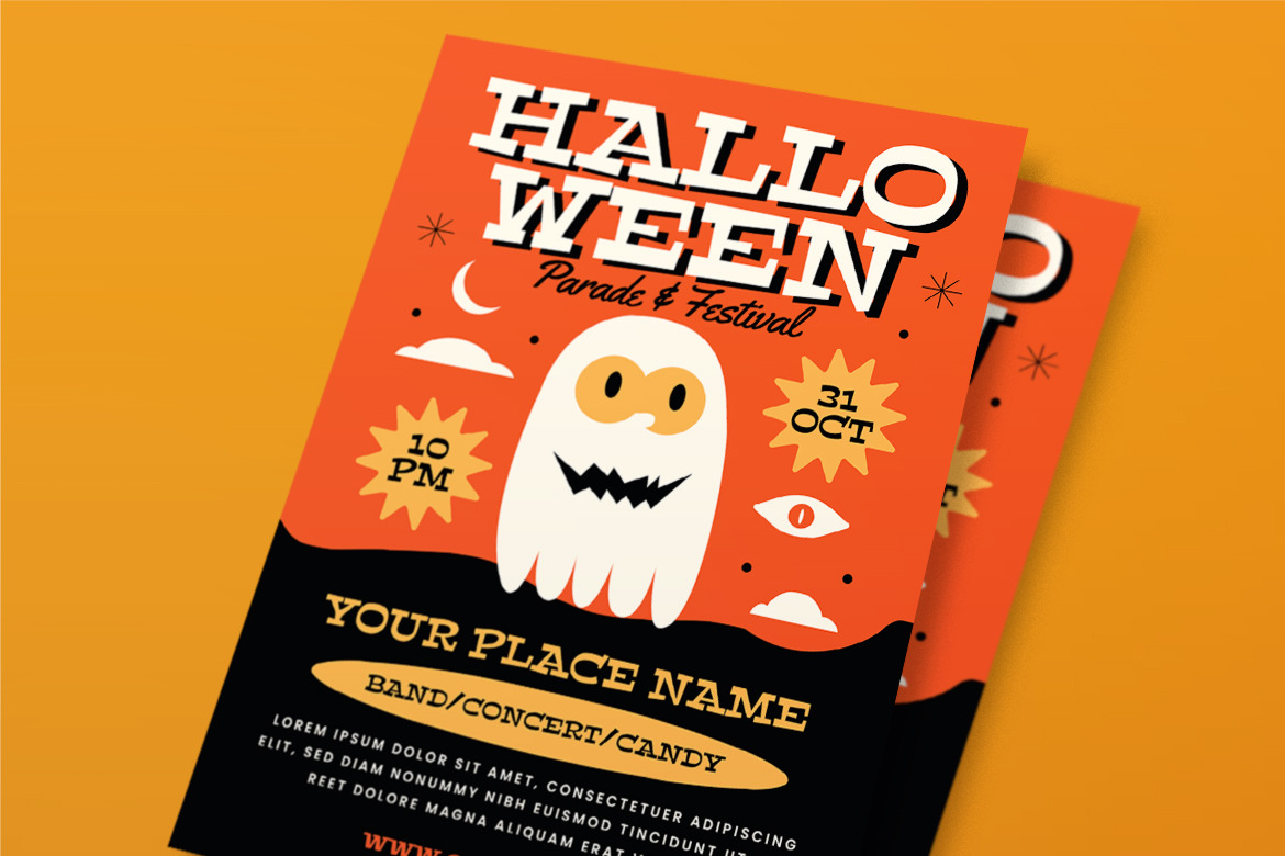 Halloween Festival Flyer | Creative Market