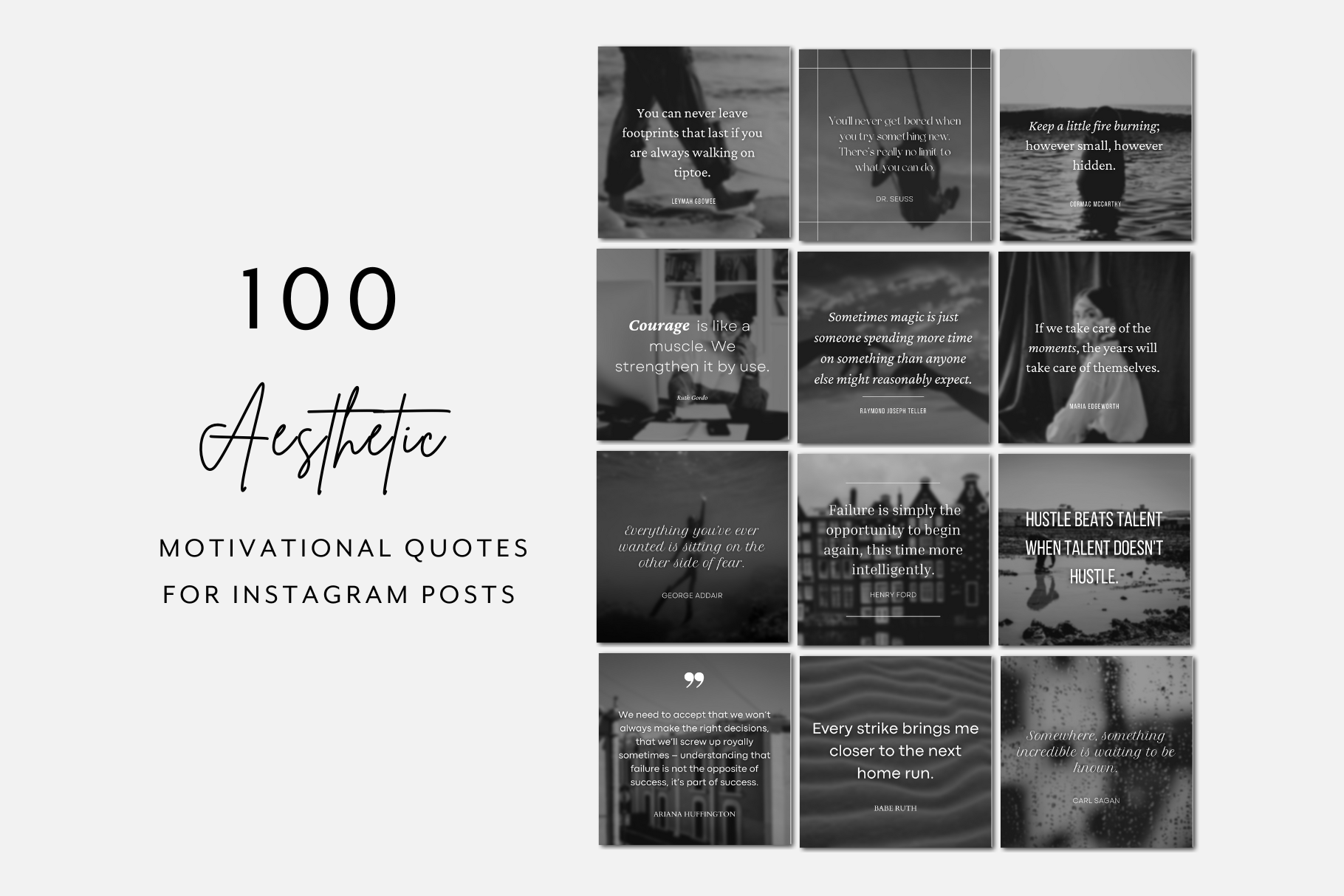 100 Instagram Motivational Quotes | Creative Market