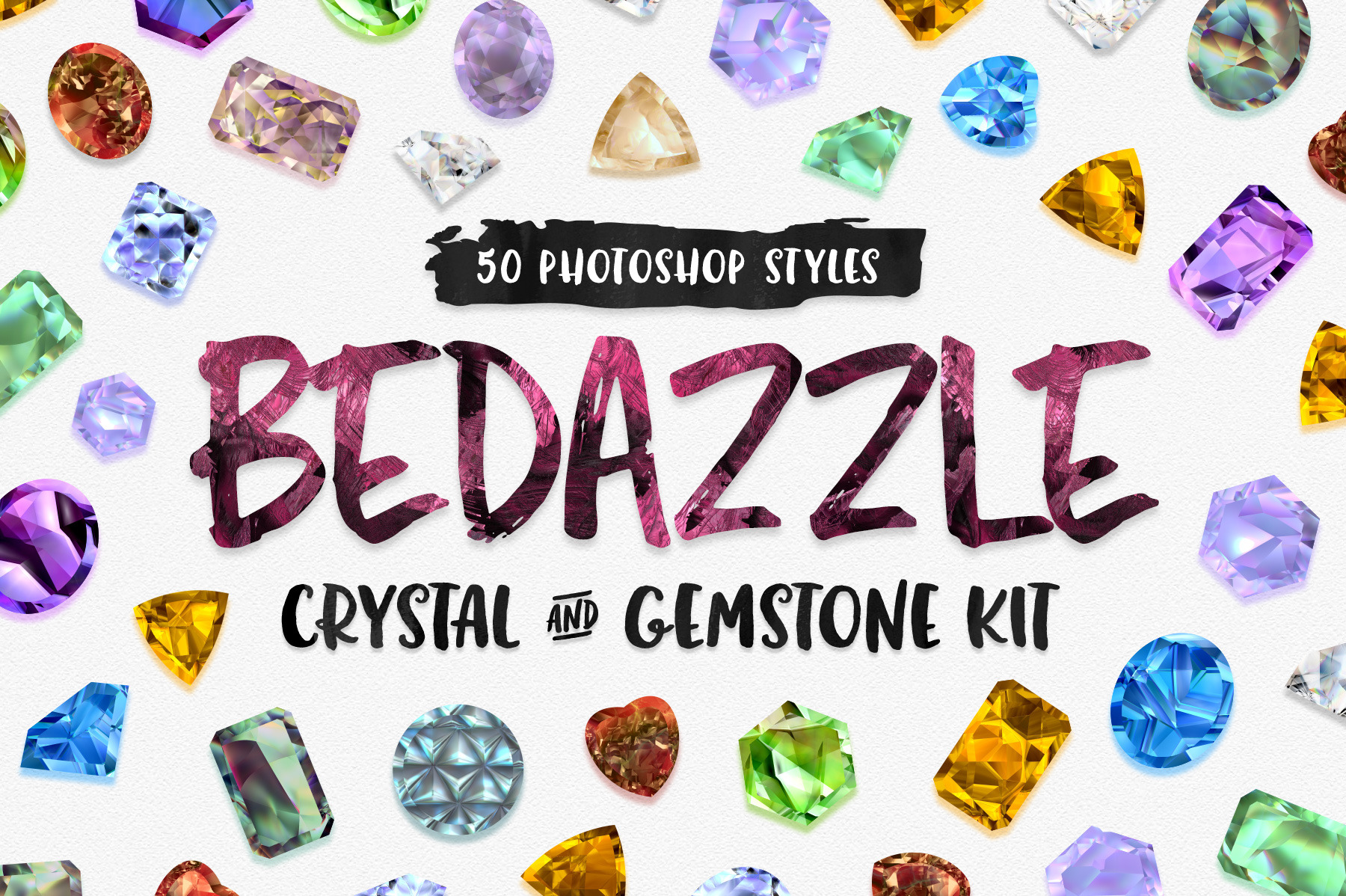 Bedazzle Crystal & Gemstone Kit Unique AddOns Creative