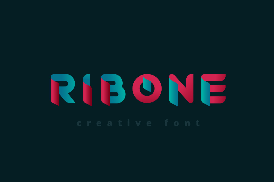 ribone-font-fonts-creative-market