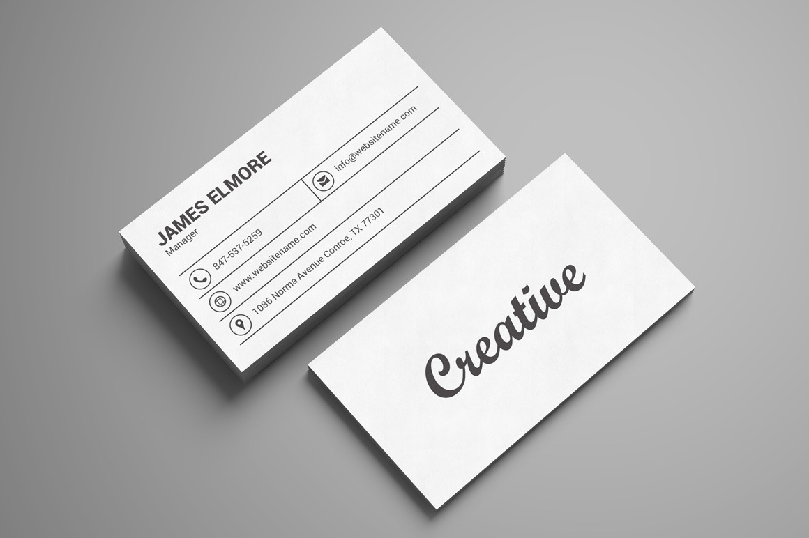 Minimal Business Card 