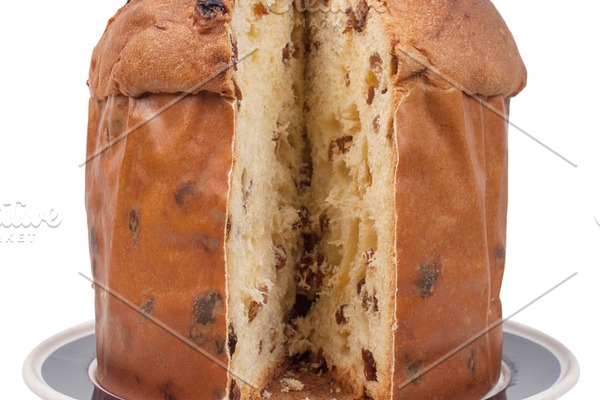 Panettone cake featuring panettone, christmas, and cake | High-Quality