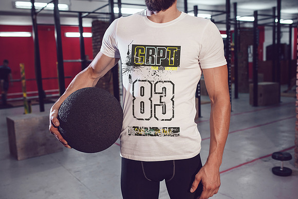 Sport T Shirt Mock Up Creative Photoshop Templates Creative Market