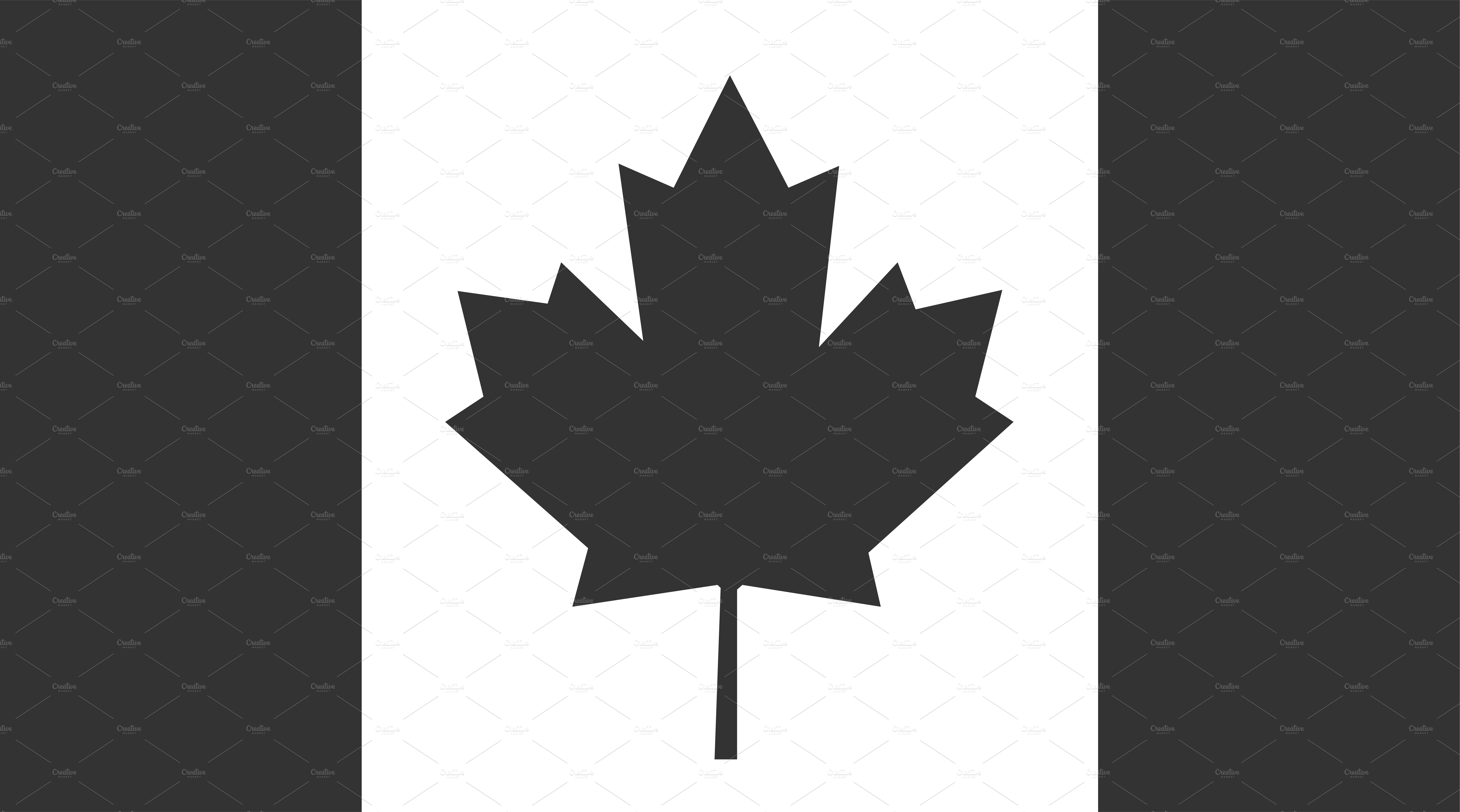 Canada Flag, Flag of Canada vector | Pre-Designed ...