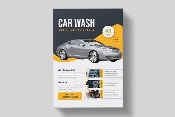 Collection Car Wash Service Vertical Landing Page Vector, 55% OFF