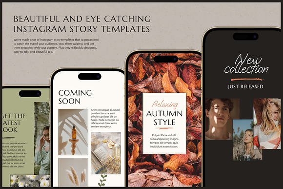 NATURA - Instagram Canva Templates | Social Media Templates ~ Creative  Market