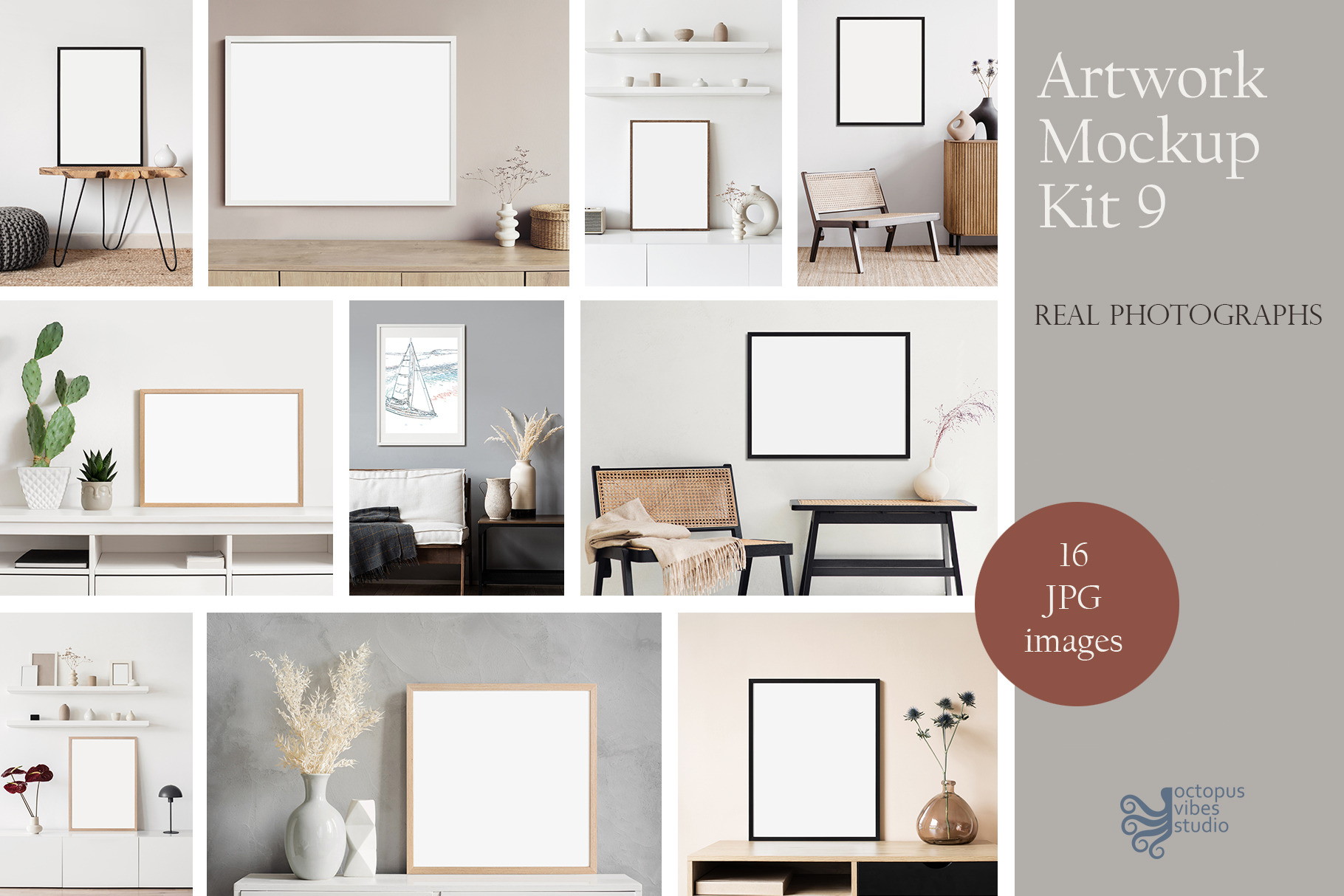 Artwork Frame Mockup Photo Bundle | Creative Market