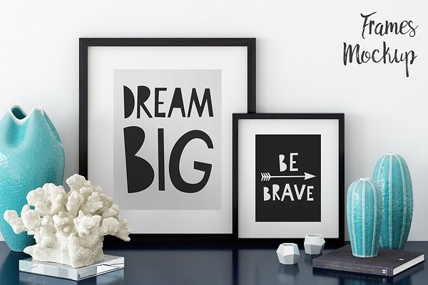 Download Frames Mockup_03 | Creative Photoshop Templates ~ Creative ...