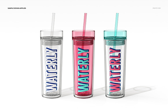 Acrylic Tumbler Mockup By rebrandy