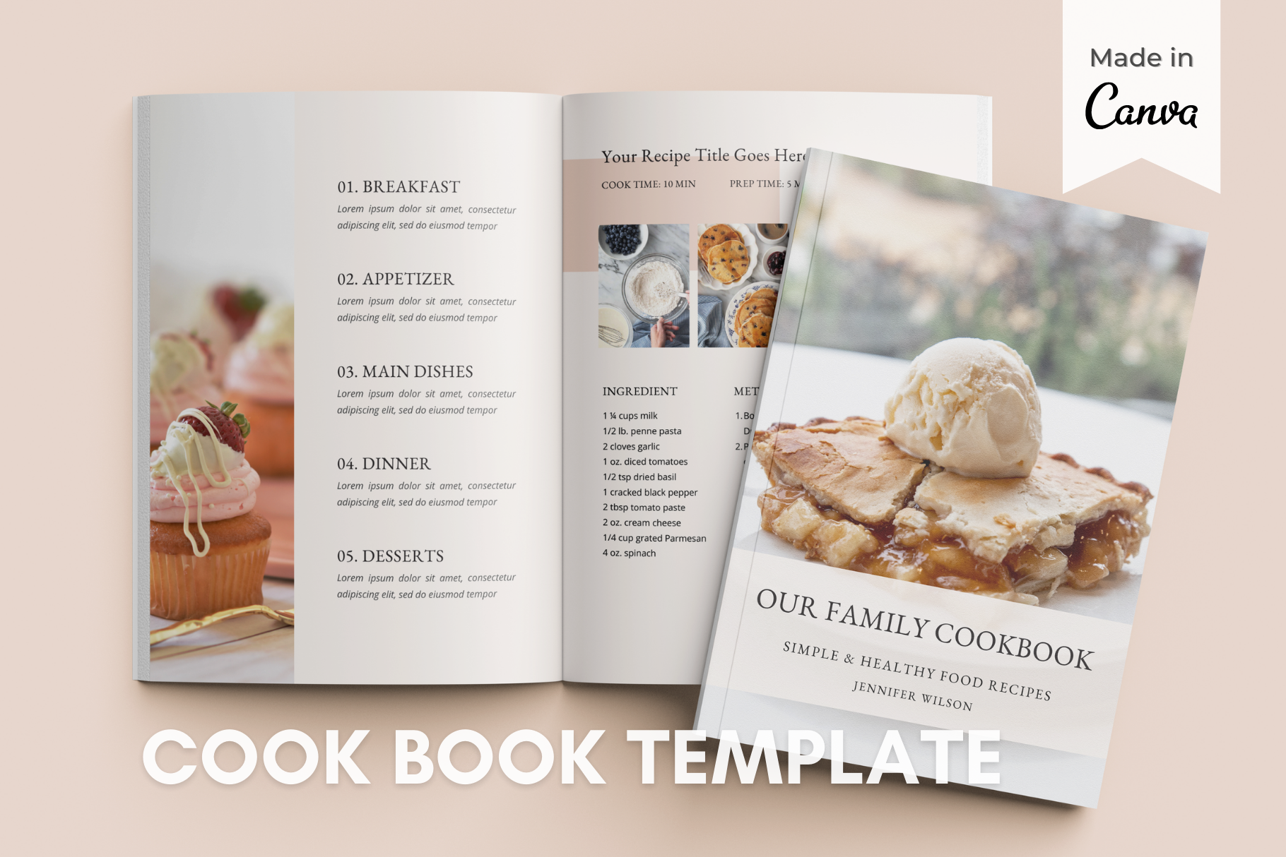 how to make an *aesthetic* recipe book // baking 02 