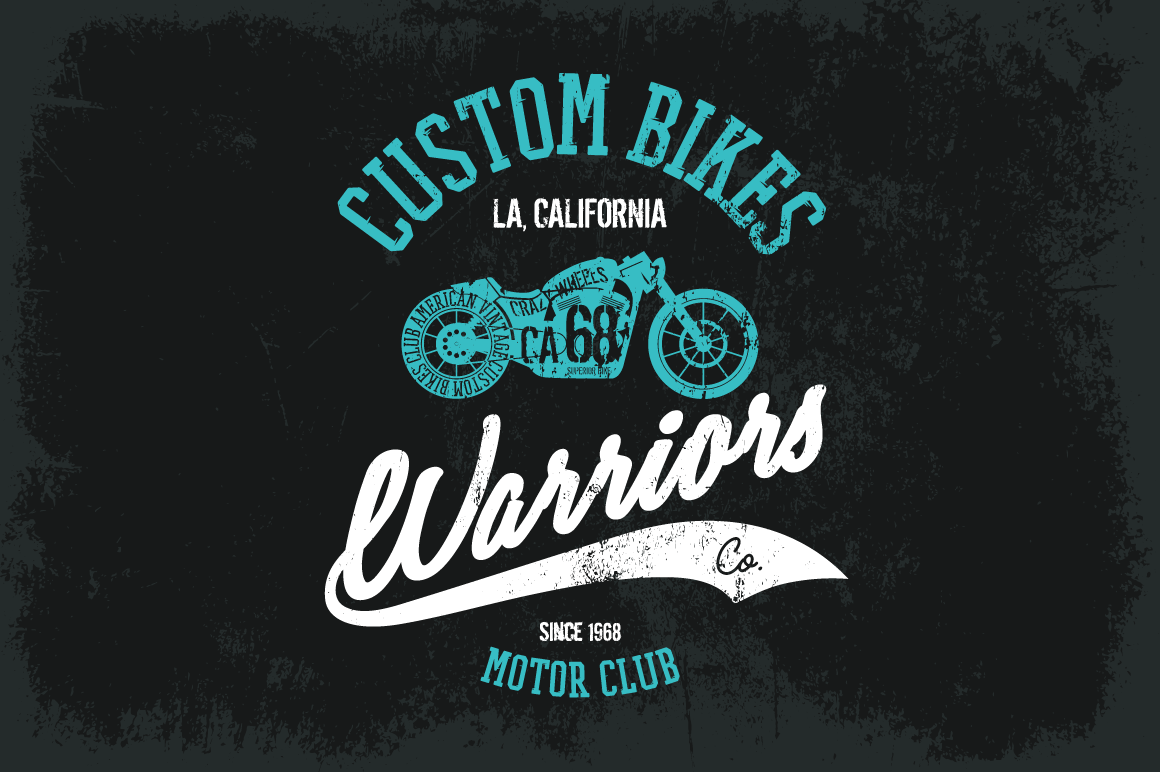 Premium Vector  Custom vintage typography design