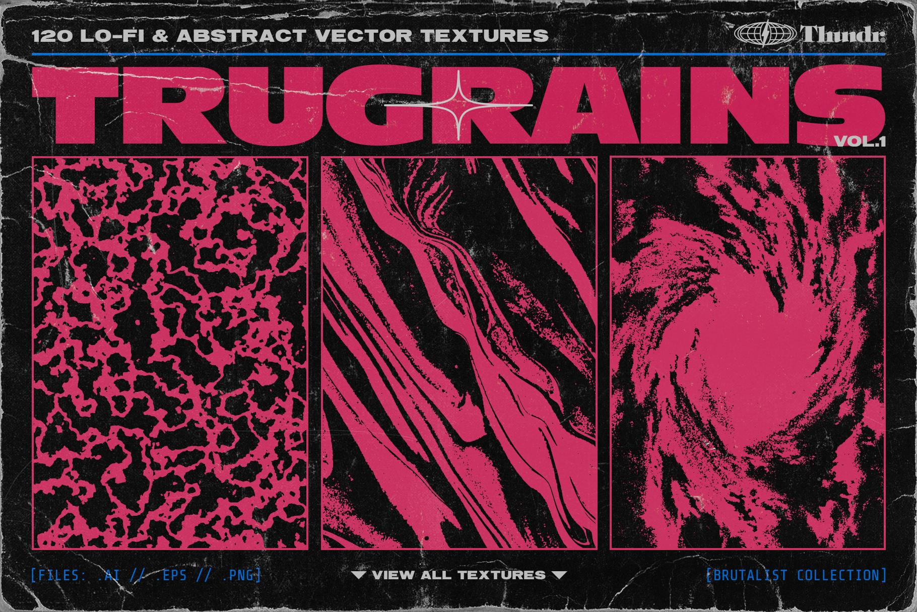 TRUGRAINS Brutalist Vector Textures | Photoshop Graphics ~ Creative Market