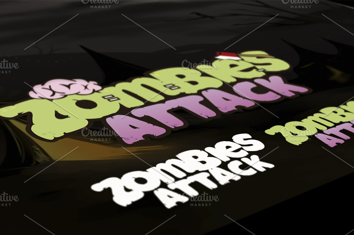 Zombified Font | Script Fonts ~ Creative Market